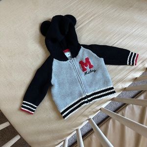 Mickey Mouse gap sweater 3-6 months